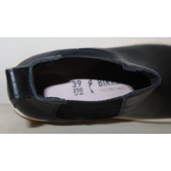 Birkenstock 1028473 Women's Sz 8 Black Leather Bend Chelsea Ankle Booties - Picture 9 of 14